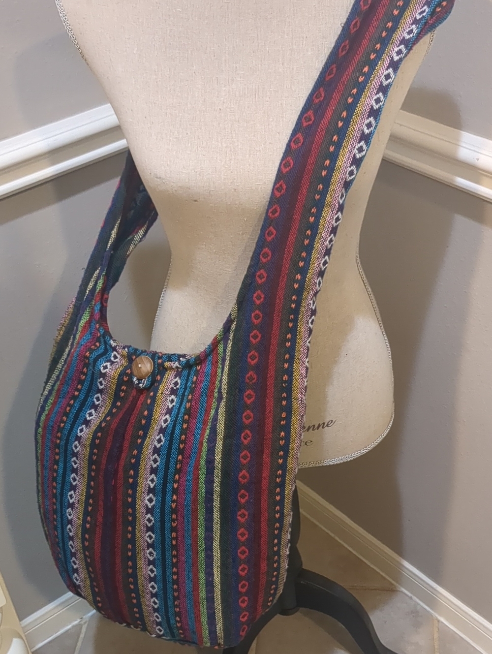 Hippie Boho Crossbody Bag